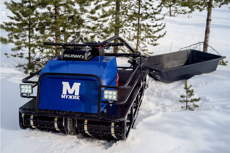 Мотобуксировщик Мужик M760 15 л.с. Мотобуксировщик Мужик M760 15 л.с.