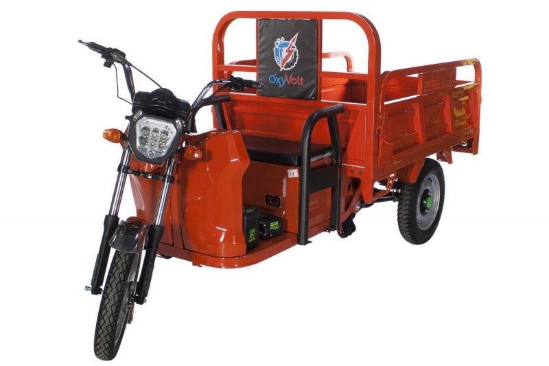 Трехколесный грузовой электроскутер OxyVolt Trike Heavy-Load 1000w 60v Трехколесный грузовой электроскутер OxyVolt Trike Heavy-Load 1000w 60v